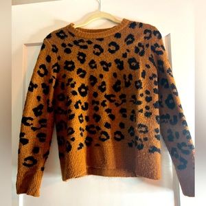 Cheetah sweater